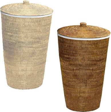 Wasmand Decor Walther met deksel | Badkamermooimakers.nl